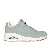 Skechers Uno Golden Air Baskets pour Femme, Sage Durabuck/Silver Trim, 41 EU
