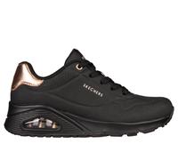 Chaussures Skechers Uno - Golden Air noir doré femme - 37.5