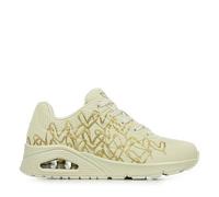 Skechers Baskets plates UNO Golden Heart Femme Taille 39
