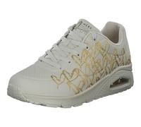 Skechers Baskets plates UNO Golden Heart Femme