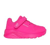 Skechers Uno Lite Chaussures Moyen Width en Rose Fluo, Pointure 24