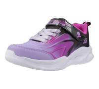 Skechers S-Lights: Sola Glow - Color Breeze Chaussures Moyen Width en Noir, Pointure 27