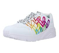 Skechers Uno Lite Love Brights BasketFille | Les baskets Skechers Street Uno Lite Heart Craze pour fille : confortables avec mousse à mémoire de forme refroidie par air
