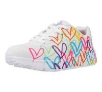 Skechers Uno Lite Love Levitate BasketFille | Décontracté, lumineux, décoré de paillettes, fermeture adaptative, semelle intérieure rembourrée