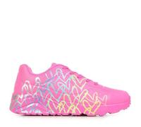 Skechers Uno Lite Metallic Joy, Baskets fille 36