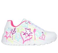 Skechers UNO Lite - My Drip Chaussures Moyen Width en Blanc, Pointure 35