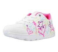 Skechers Chaussures Uno Lite My Drip blanc/rose enfant Taille 32