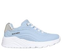 Skechers UNO Lite -Ombre Wave Chaussures Moyen Width en Bleu Clair, Pointure 37, Lavable en machine
