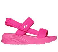 Skechers UNO Lite Sandal - Sunny Stand Chaussures Moyen Width en Rose Fluo, Pointure 33.5, Lavable en machine