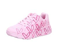 Skechers Baskets Uno Lite Spread The Love 314065LLPMT Rose Lacets Semelle Air-Cooled Memory Foam 32
