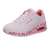 Skechers Uno-Loving Love 155506-WRPK, Womens Sneakers, White, 36 EU
