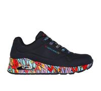 Skechers Sneakers Femme Uno - Ravaged Love Garniture multicolore cuir noir Taille 37