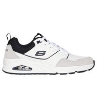 Skechers Uno - Retro One Chaussures Moyen Width en Blanc/Noir, Pointure 42