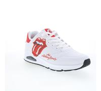 Skechers Uno - Rolling Stones Single baskets pour hommes en synthétique blanc