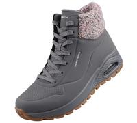 Skechers Uno Rugged - Bottines pour femme « Darling Daze » grises 167862-TPE