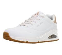 Skechers Chaussures Uno Shimmer Away Blanc doré Femme Taille 41