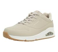 Skechers Baskets Femme Uno Shimmer Away Naturel Taille 37 EU