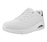 Chaussures Skechers Uno Shimmer Away blanches femme - 36