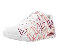 SKECHERS UNO-SPREAD THE LOVE WBL Blanc Femme Blanc