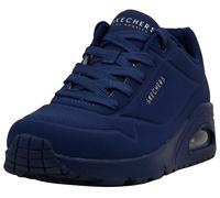 Skechers Uno Stacre, sneakers pour homme, Bleu mer, 39 EU