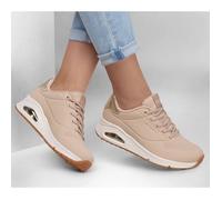 Skechers Baskets Femme Uno Shimmer Away Naturel Taille 37 EU