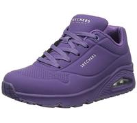 Skechers Uno Stand On Air Basket Femme, Purple Durabuck Mesh, 37.5 EU
