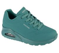 Skechers Uno-Stand On Air - Baskets Femme Bleu, cuir synthétique, Air-Cooled Memory Foam 36