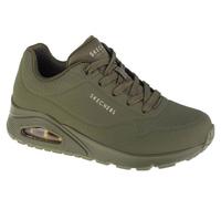 Skechers Uno-Stand On Air - Baskets Femme Vert, cuir synthétique, Memory Foam 35 1/2