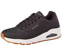 Skechers Uno Stand On Air Baskets Homme, Dark Black Durabuck Trim, 44 EU