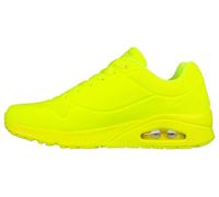 Skechers Uno Stand on Air Baskets Homme, Lime Durabuck Trim, 44 EU