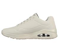 Skechers Uno Stand on Air Baskets Homme, Off White Durabuck Mesh, 43 EU