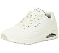 Skechers Uno Stand on Air Baskets Homme, Off White Durabuck Mesh, 47.5 EU