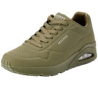 Skechers Uno Stand on Air Baskets Homme, Olive Durabuck Mesh, 45.5 EU