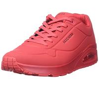 Skechers Uno Stand On Air Baskets Homme, Red Durabuck Mesh, 42.5 EU