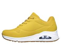 Skechers Uno Stand on Air Baskets pour Femme, Mustard Durabuck/Mesh, 42 EU