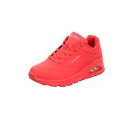 Skechers Uno Stand on Air Baskets pour Femme, Red Durabuck/Mesh, 42 EU