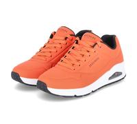 Skechers Baskets Uno Stand on Air pour garçon, Orange/blanc, 43 EU