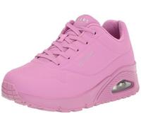 Skechers UNO Stand on Air - Chaussures fille rose, tige synthétique, Air-Cooled Memory Foam 37