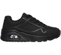 Baskets de ville pour enfants - SKECHERS - Up - Tige embossée - Noir - Lacets 37