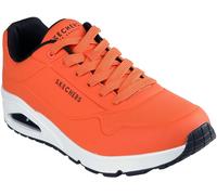 Skechers Baskets Uno Stand on Air pour garçon, Orange/blanc, 43 EU
