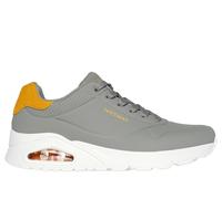 Skechers UNO - Suited On Air Chaussures Moyen Width en Gris/Jaune, Pointure 43