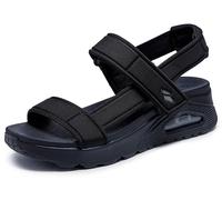 Skechers UNO SUMMER STAND2, Sandale Femmes, Black,