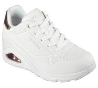 Skechers Uno Wedge Hi Steps Sneakers White