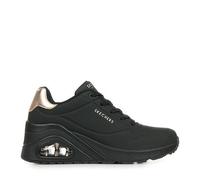 Skechers Baskets Uno Wedge Hi Steps Noires