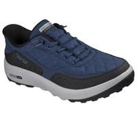 Skechers Urban Explore Baskets à Enfiler Confortables Mains Libres pour Homme, Bleu Marine/Noir, 46 EU