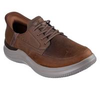 Skechers USA Men's Homme Hasting Rory Basket, Dark Brown Synthetic/Leather, 41.5 EU