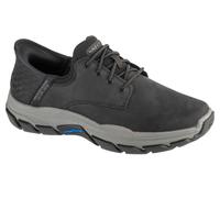 Skechers USA Mens Homme Respected - Garrett Footwear, Noir, 44 EU