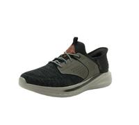 Skechers USA Men's Men's Slade-Caster Sneaker, Black/Grey, 13