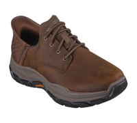 Skechers USA Men's Mocassins Garrett respectés, Marron foncé, 46 EU