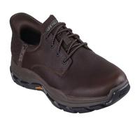 Skechers USA Men's Mocassins Garrett respectés, Rouge/Marron, 42 EU